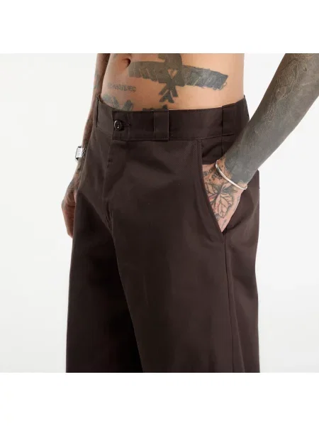 Pantaloni Dickies Loose Work Pant Brown maro