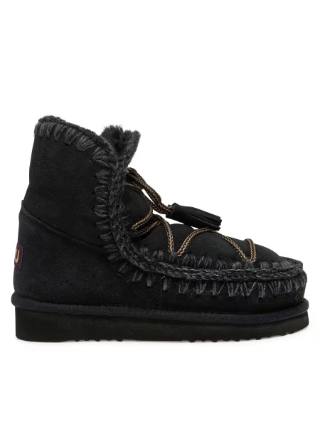 Снігоходи Mou Eskimo Scoubidoo Lace чорний