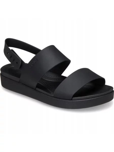 Sandały dla Kobiet Crocs Brooklyn Backstrap Low. czarne