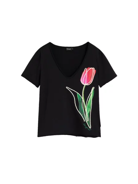 Desigual Tricou negru