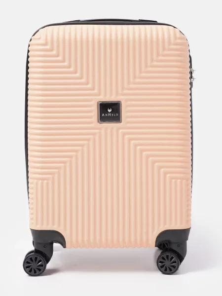 Чемодан Ricco Grande бежевый