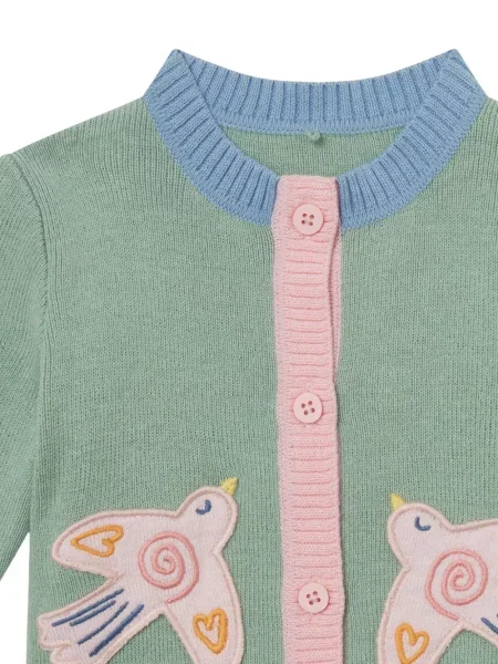 Kardigan dziecięcy Stella Mccartney zielony
