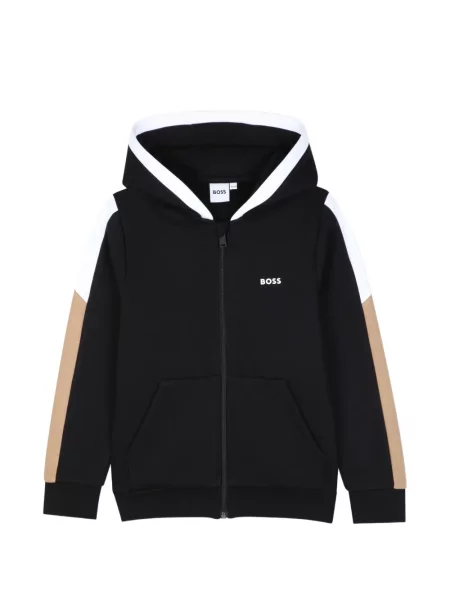 Bluza z kapturem dziecięca Bosswear czarna