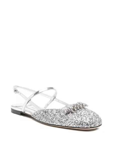 Sandalai Jimmy Choo slingback sidabrinė