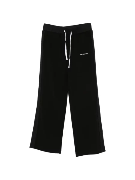 Pantaloni Reternity cu imagine alergare cu cordon negru