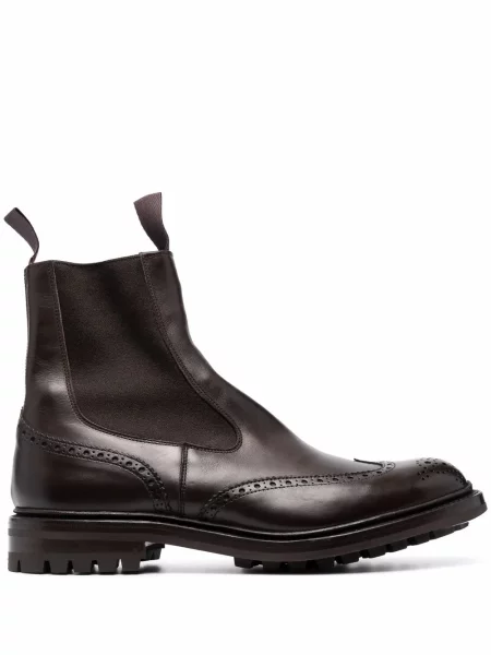 Botine chelsea Tricker's maro