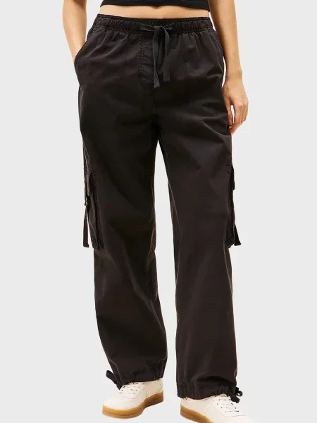Брюки карго Tommy Jeans черные