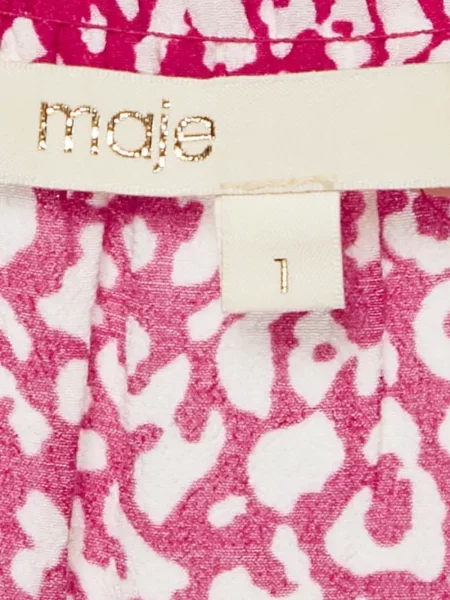 Rochie midi Maje cu imagine roșu
