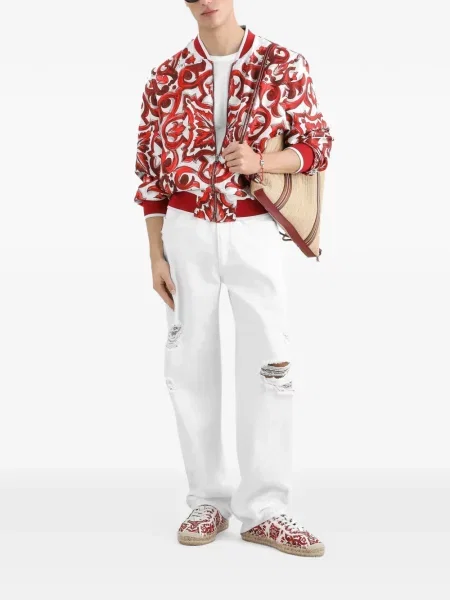 Tricou Dolce & Gabbana cu autograf alb