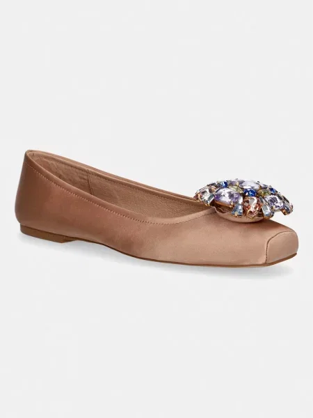 Baleríny Jeffrey Campbell ORNATE béžová