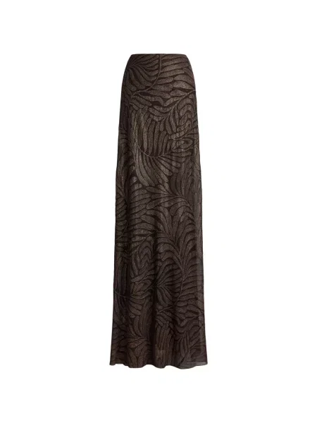 Fusta maxi Ralph Lauren Collection maro