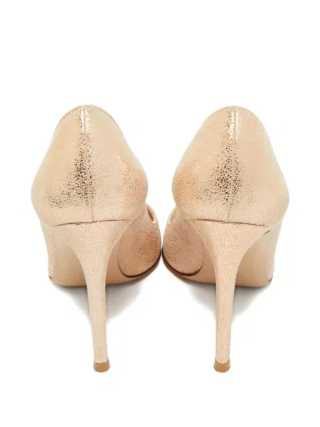 Pantofi cu toc Gianvito Rossi auriu