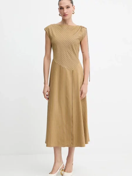 MAX&Co. rochie midi evazați verde