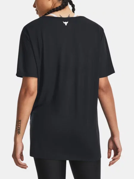 Тениска Under Armour Project Rck Completer Deep V T Black XS черно