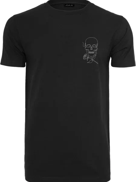 Mister Tee Tricou negru alb