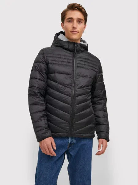 Puhovke Jack & Jones JJEHERO PUFFER HOOD črna