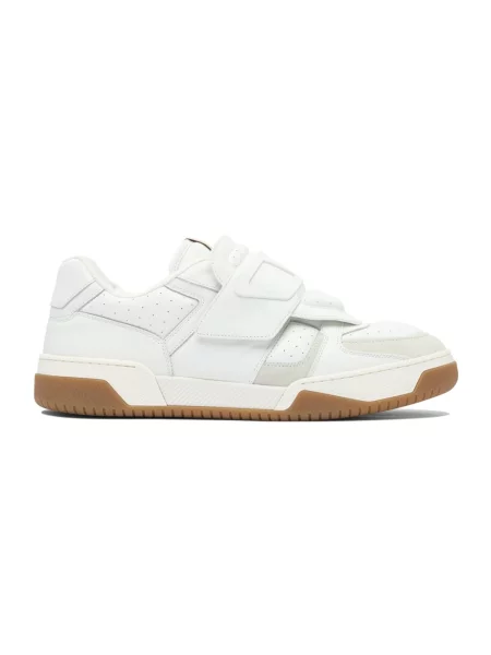 Lniane sneakersy Valentino Garavani białe