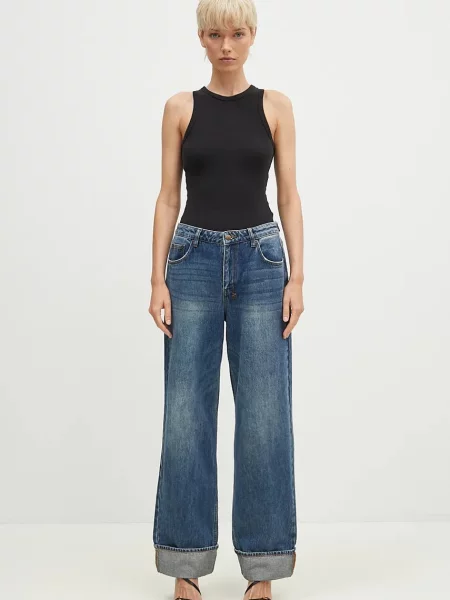 Джинси KSUBI Low Rider Cuffed Aged висока посадка