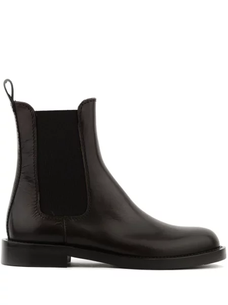 Botine chelsea Paul Warmer din piele maro