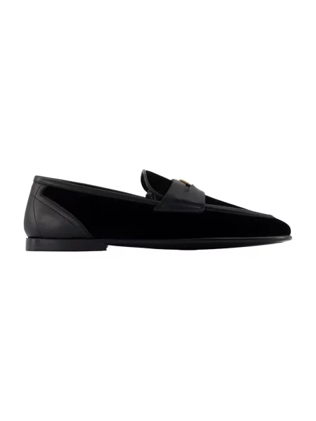 Półbuty Dolce And Gabbana skórzane czarne