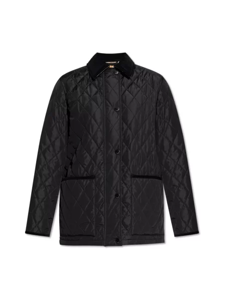 Kurtka Burberry pikowana czarna
