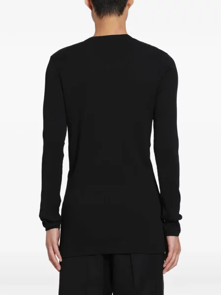 Lung tricou Lemaire negru