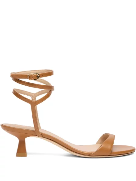 Sandale Stuart Weitzman din piele maro