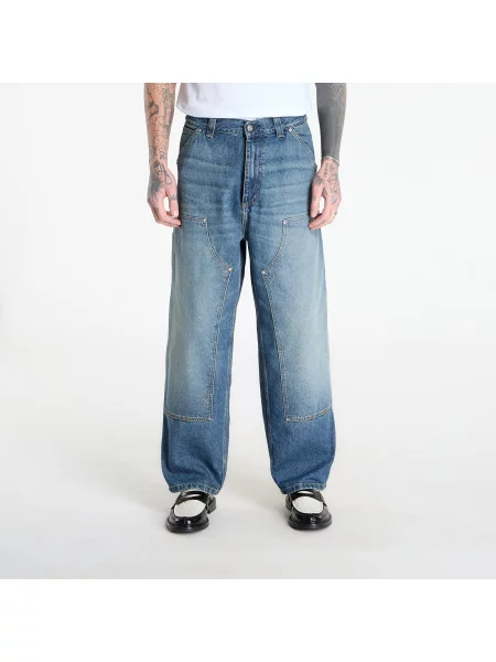 Τζιν παντελόνι Carhartt WIP OG Double Knee Pant μπλε