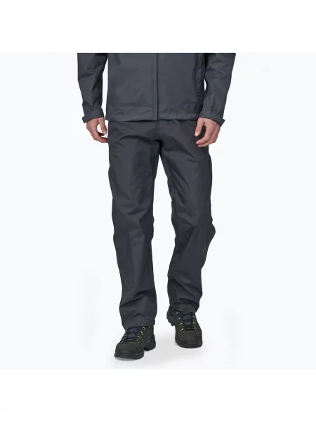 Spodnie przeciwdeszczowe Patagonia Torrentshell 3L Rain Regular black czarne
