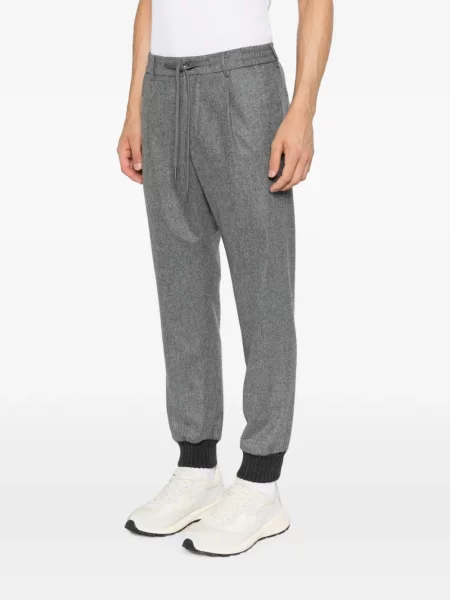 Pantaloni Tagliatore cu cordon gri