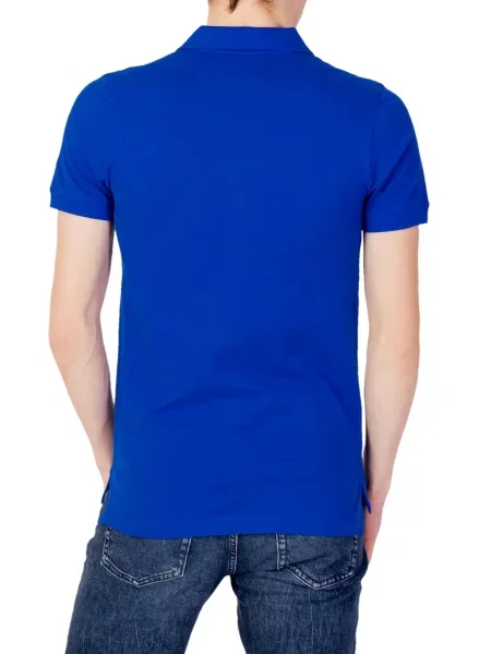 Polo majica Tommy Hilfiger Jeans modra