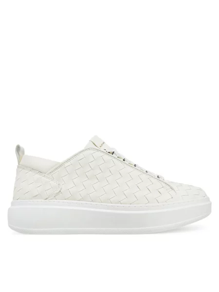 Sneakersy Alexander Smith białe