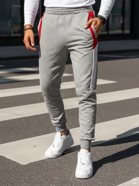 Spodnie dresowe jasnoszare Dstreet