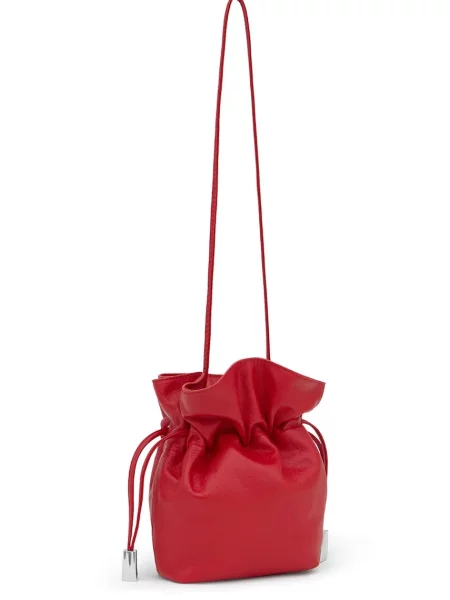 Шкіряна сумочка Tous Heritage червоний