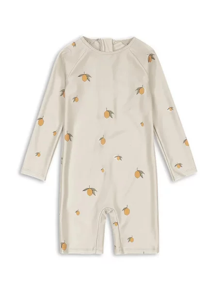 Konges Sløjd Jednodílné plavky ASTER ONESIE GRS béžové
