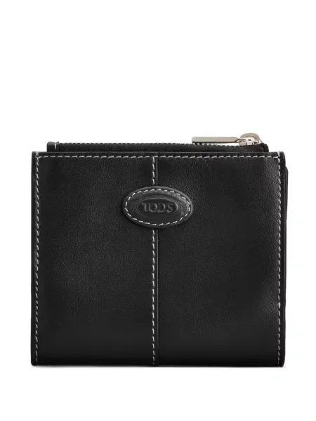 Portofel Tod's cu autograf negru