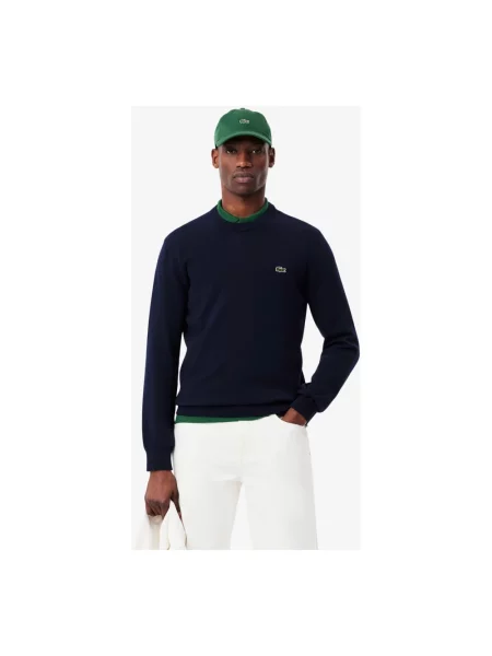 Sweter Lacoste niebieski