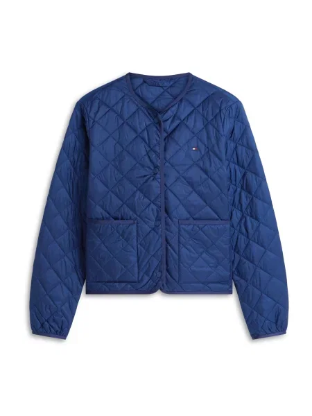 TOMMY HILFIGER Prehodna jakna temno modra