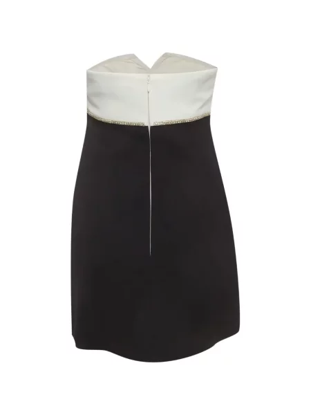 Rochie mini Self-portrait cu funde negru
