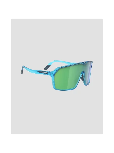 Sluneční brýle Rudy Project Spinshield crystal azur/multilaser green zelené