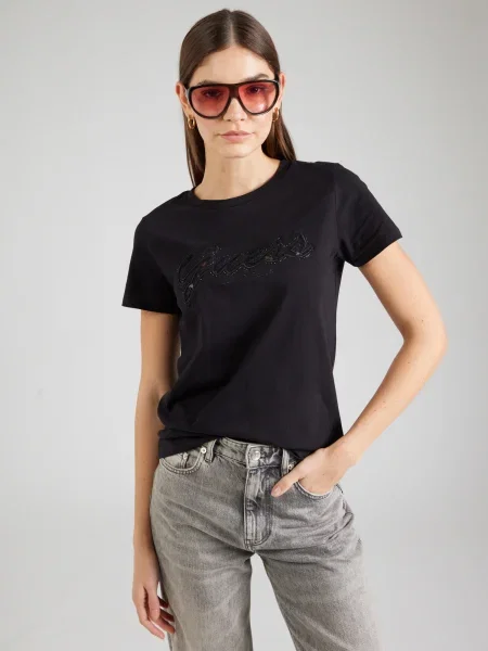 GUESS Tricou negru