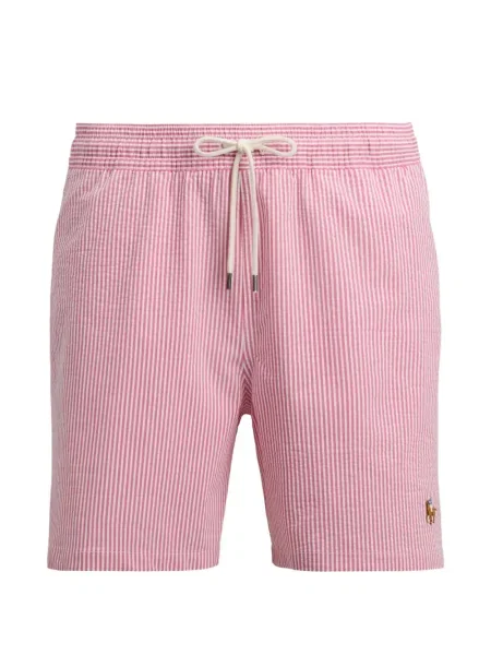 Ριγέ δερμάτινος κάλτσες Polo Ralph Lauren με κορδόνι μαύρο