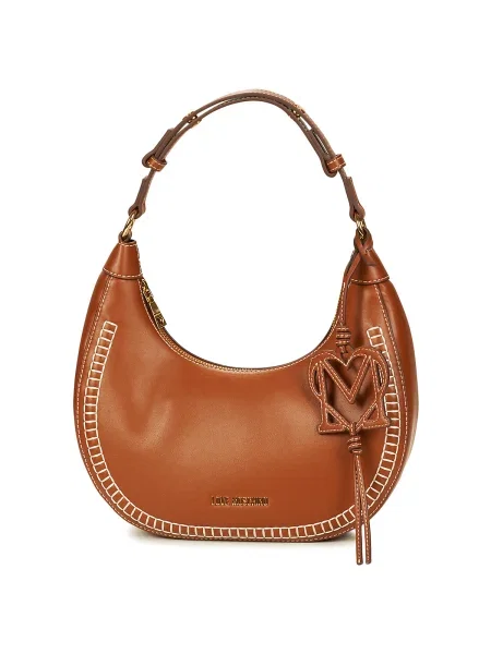 Kabelka Love Moschino hnedá