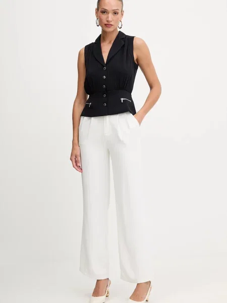 Безрукавка Morgan однобортна COZIP синій