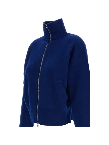 Kašmírový kardigan Extreme Cashmere modrý