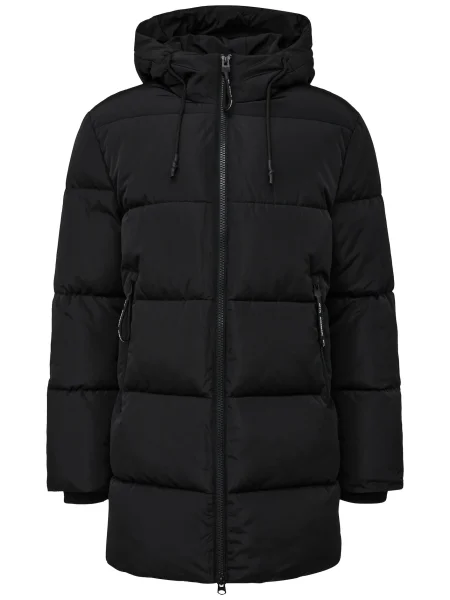 QS Zimski plašč črna