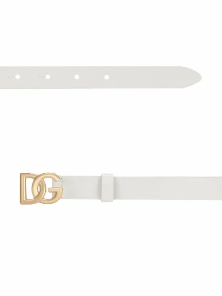 Pasek dziecięcy Dolce And Gabbana biały