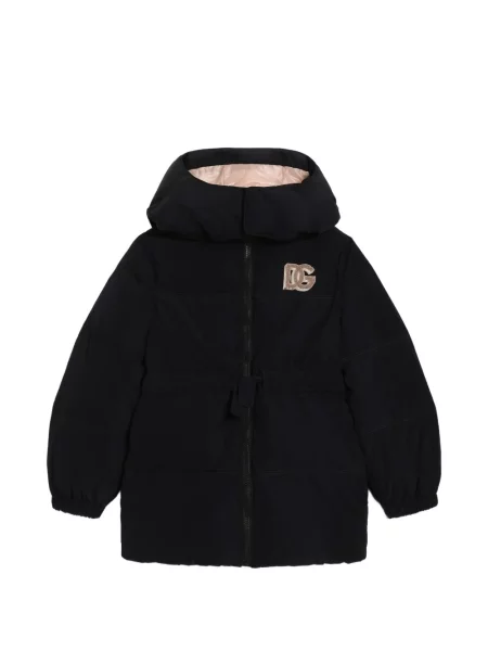 Płaszcz dziecięcy Dolce And Gabbana czarny