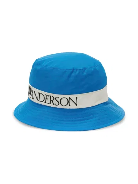 Siuvinėta skrybėlė Jw Anderson mėlyna