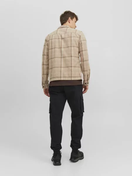 Брюки карго Jack & Jones черные
